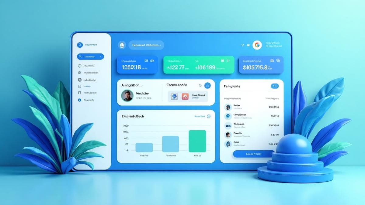 Dashboard Kaskecil.id showing real-time analytics and transaction management