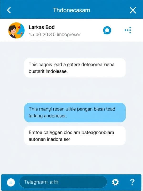 AI Telegram Bot feature preview